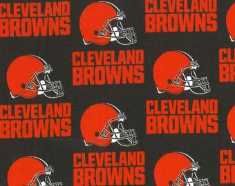 Cleveland Browns Hair Scrunchie NFL Football Fabric Ties Ponytail Holders Scrunchies by Sherry