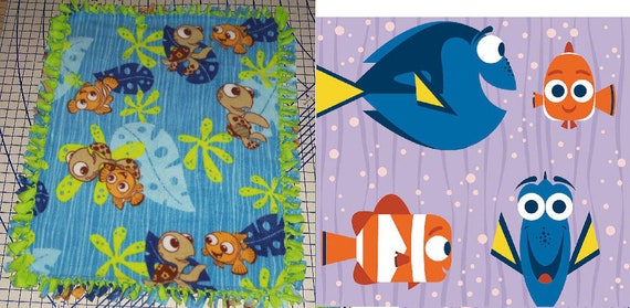 finding nemo baby blanket