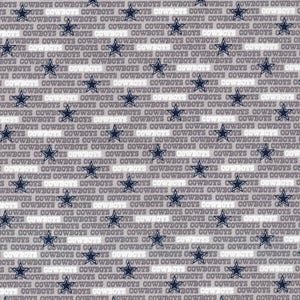 Dallas Cowboys Hair Scrunchie NFL Football Navy White Camo Tie Dyed Duck Cloth Fabric Scrunchies by Sherry Cowboys Mini Print