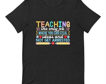 Teaching Tee - Unisex T-shirt - The Educator's Edge - School Team T Shirt - Funny Teacher Shirt