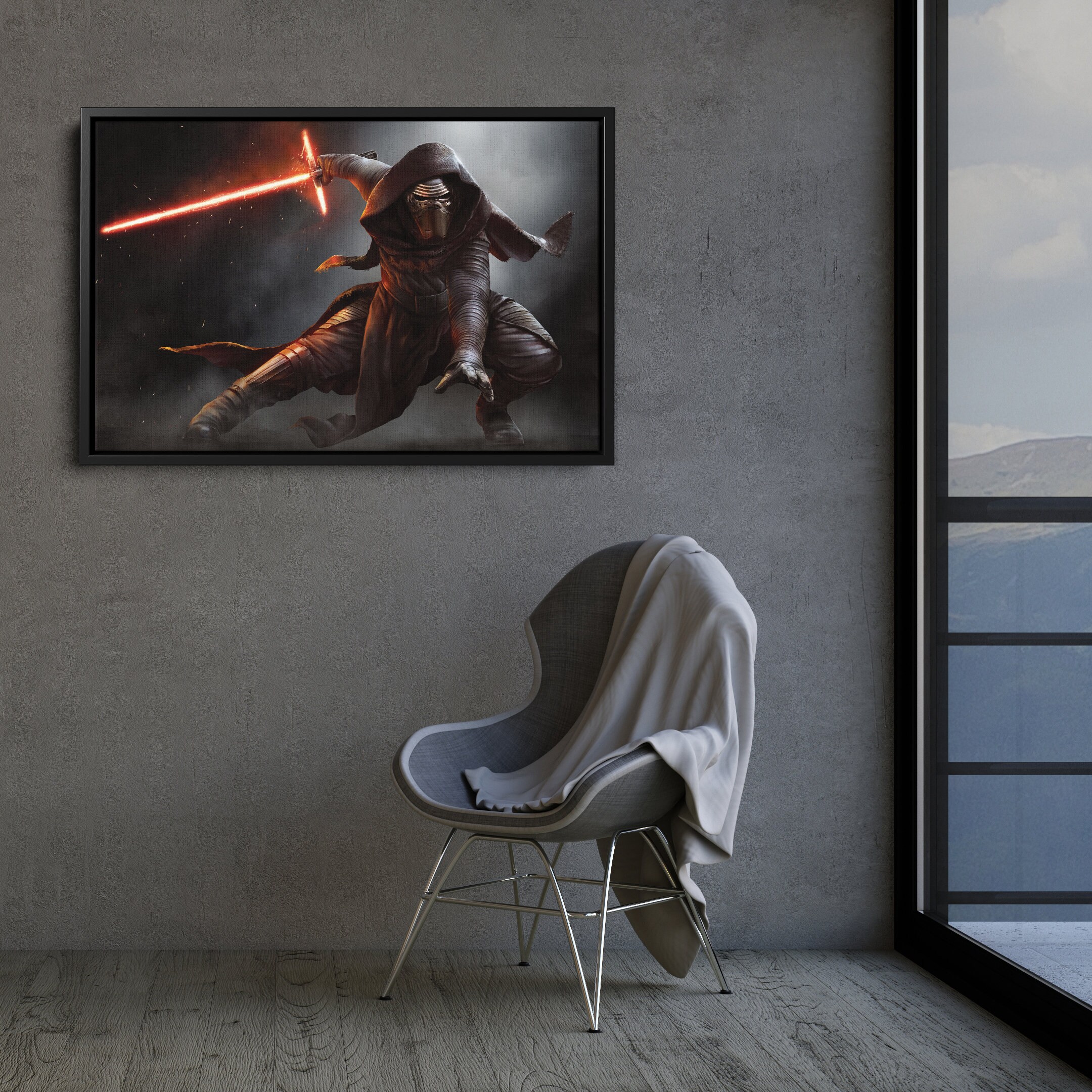 Star Wars Poster Kylo Ren 5 Star Wars the Force-awakens Wall Art