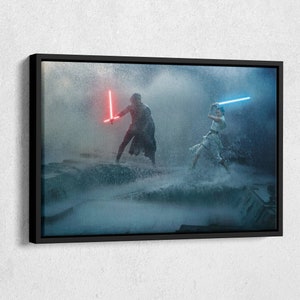 Star Wars Poster The Rise of Skywalker Wall Art Canvas Canvas wall art Canvas wall decor Home Decor
