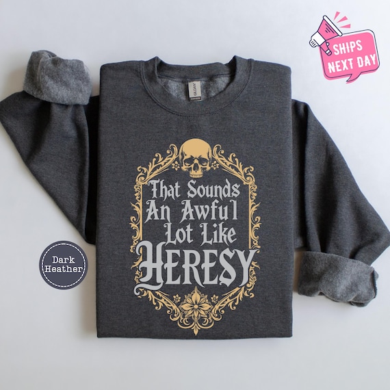 Sounds Like Heresy Sweatshirt, Funny Gaming Hoodie, Videogamer Gift, Videogamer Hoodie, Tabletop Wargame Sweatshirt for Men and Women