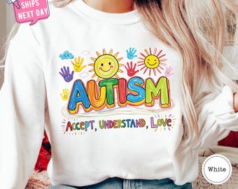 Autism Awareness Sweatshirt, Autism Mama Sweatshirt, Autism Mom Hoodie, SPED Teachers Gift, Neurodiversity Sweater, Autism Acceptance