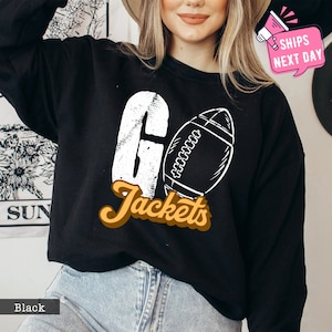 GO Sweatshirt, Custom Mascot Hoodie, Custom School Mascot Crewneck, GO Team Mascot, School Spirit Football Mom Sweatshirt, College Go Gifts