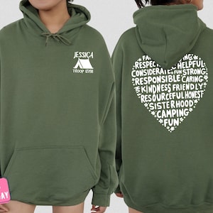 a couple of people that are wearing hoodies