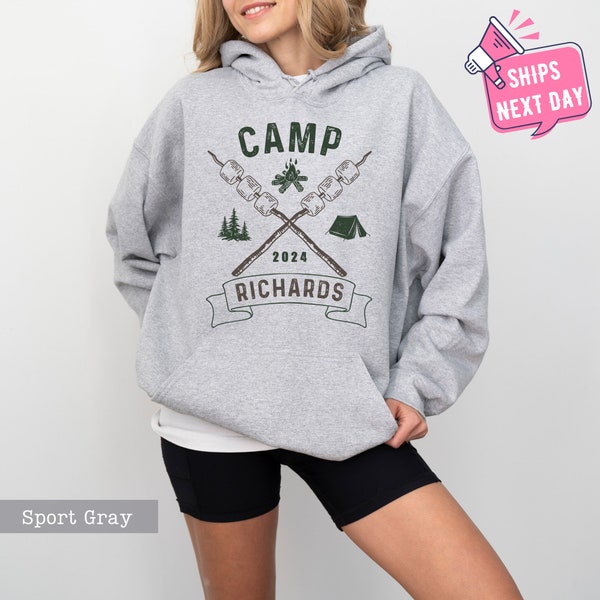 personalized camping sweatshirts