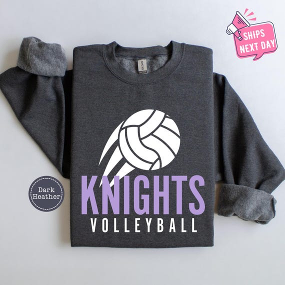 Custom Volleyball School Spirit Sweatshirt, Game Day Volleyball Sweater, Personalized School Mascot Hoodie, Volleyball Mom and Coach Gifts