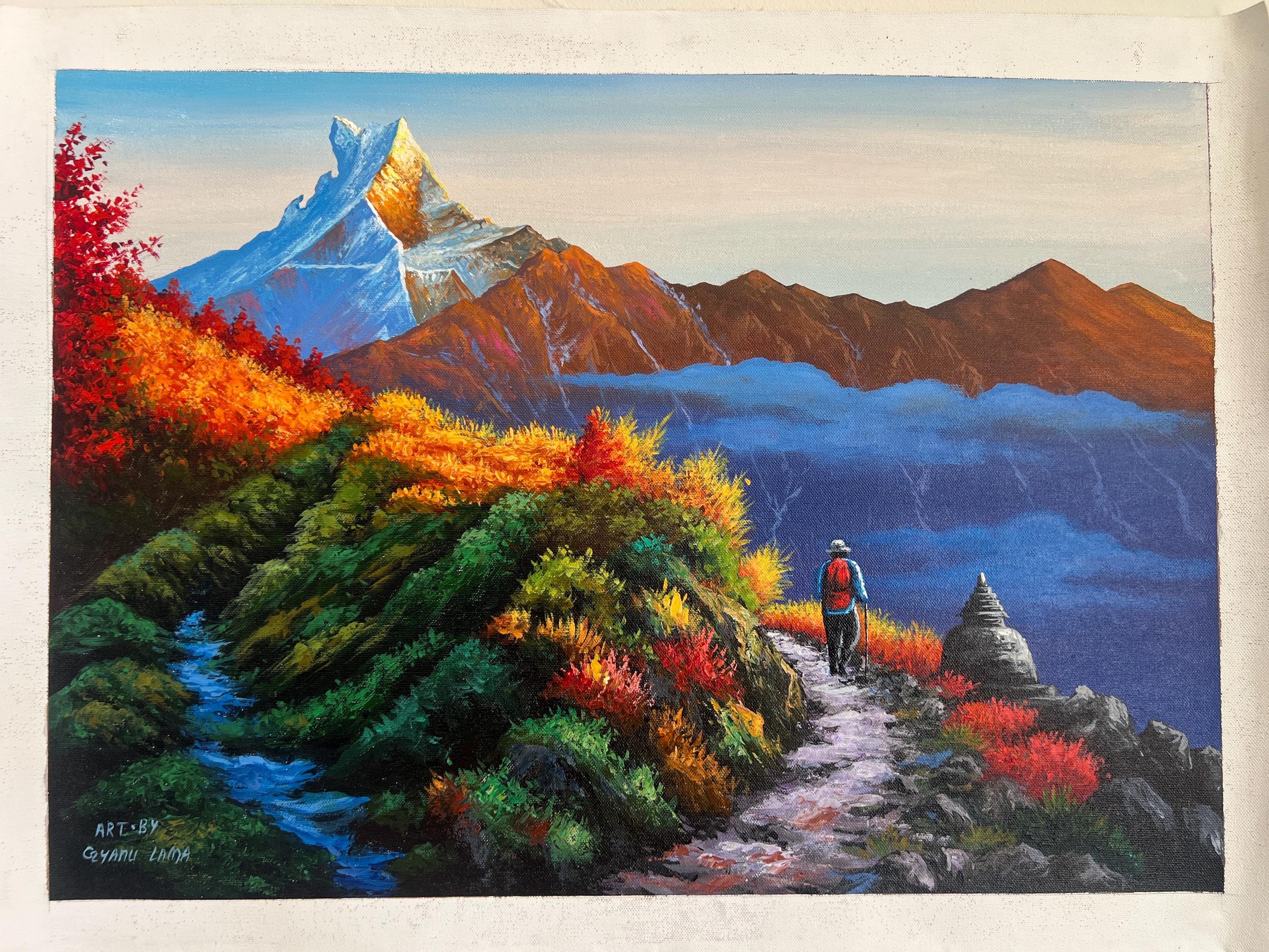 Fishtail Mountain, Nepal - Etsy