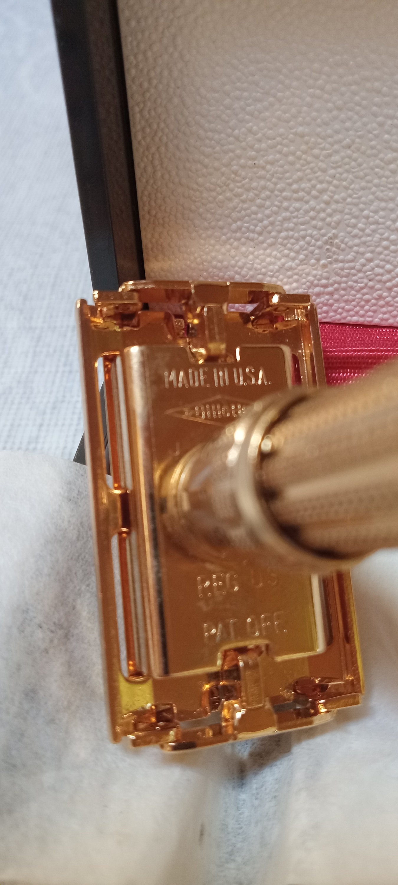 ヴィンテージ GILLETTE ARISTOCRAT 1964 1964 Vintage Gillette Aristocrat USA Adjustable 1-9 Safety