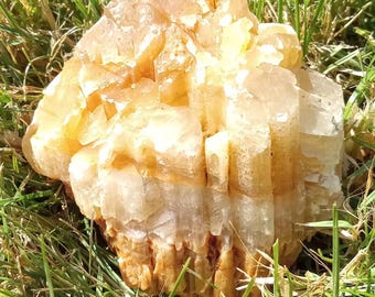 Raw Honey Calcite Specimen