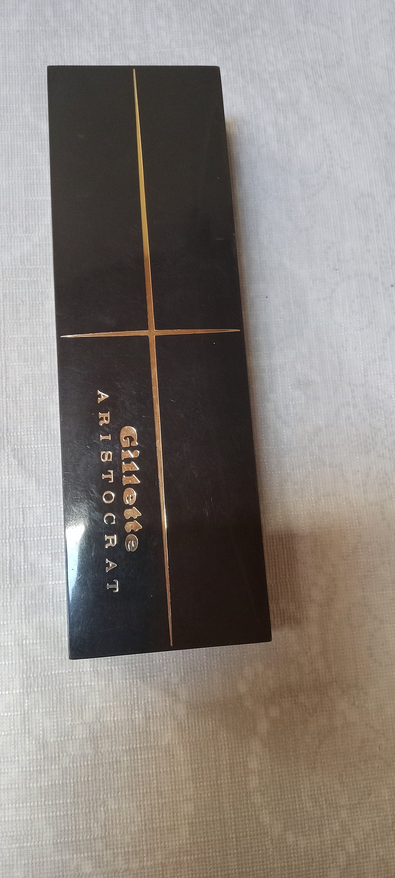 1964 Gillette Aristocrat Adjustable Razor Set - Etsy