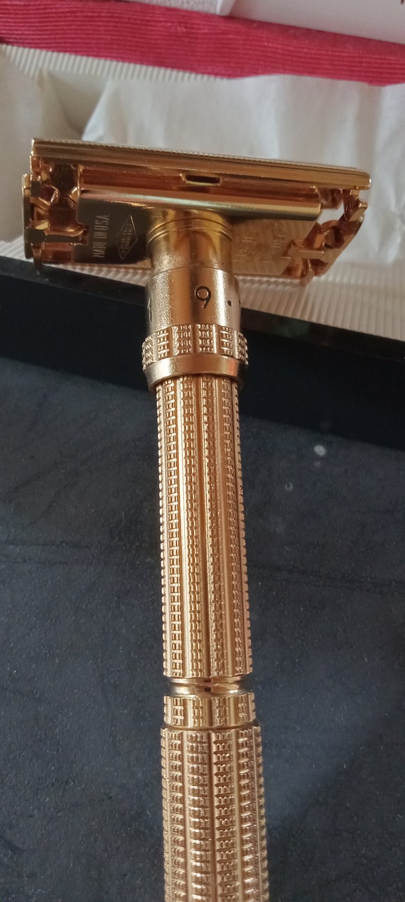 ヴィンテージ GILLETTE ARISTOCRAT 1964 1964 Vintage Gillette Aristocrat USA Adjustable 1-9 Safety