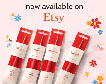 Sirdar Ergonomic Crochet Hook, Sizes 2-8mm