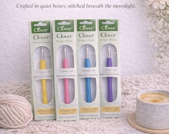 Clover Amour Steel Crochet Hook