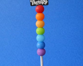 Crafting Is My Therapy – silicon beaded crochet hook, economic and comfortable to hold