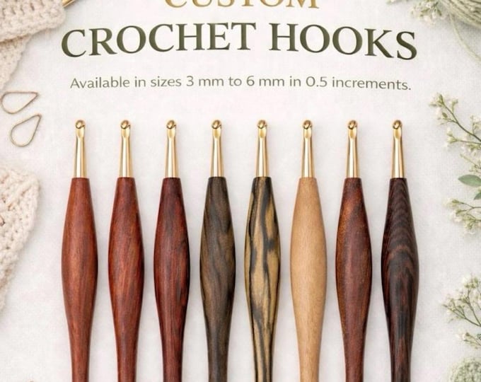 Handmade Crochet Hooks
