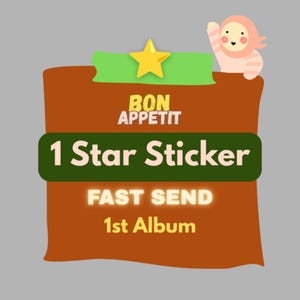 1 Star Sticker Monopol Go
