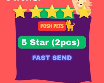 5 Star Sticker (2pcs) Mono Go 1st Album Bundle Set