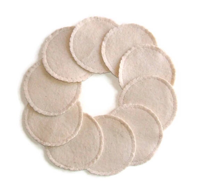 Natural Unbleached Reusable Cotton Rounds Make-up Remover Pads
