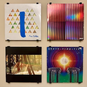 Vinyl Record Shelf | Wall Mount Album Display | Show Off Vinyl Record and Case! | Multiple colors!