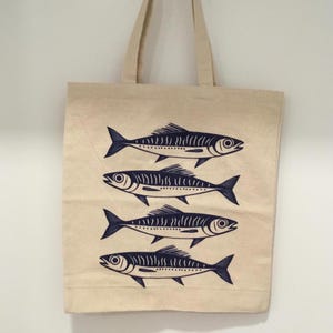 Sardine Aesthetics Canvas Tote Bag Beach Day Market Shopping Totes Coastal Girl Gifted Nautical Fish Totebag Summer Friends Gift Bags Mom