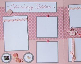 BABYS FIRST THANKSGIVING 12x12 Premade Scrapbook Pages - Etsy