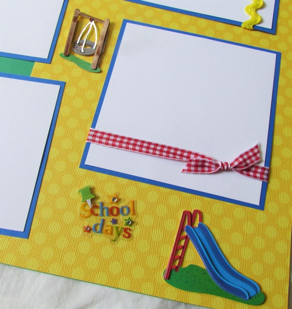 Kindergarten Kid  School scrapbook layouts, Kids scrapbook, School  scrapbook