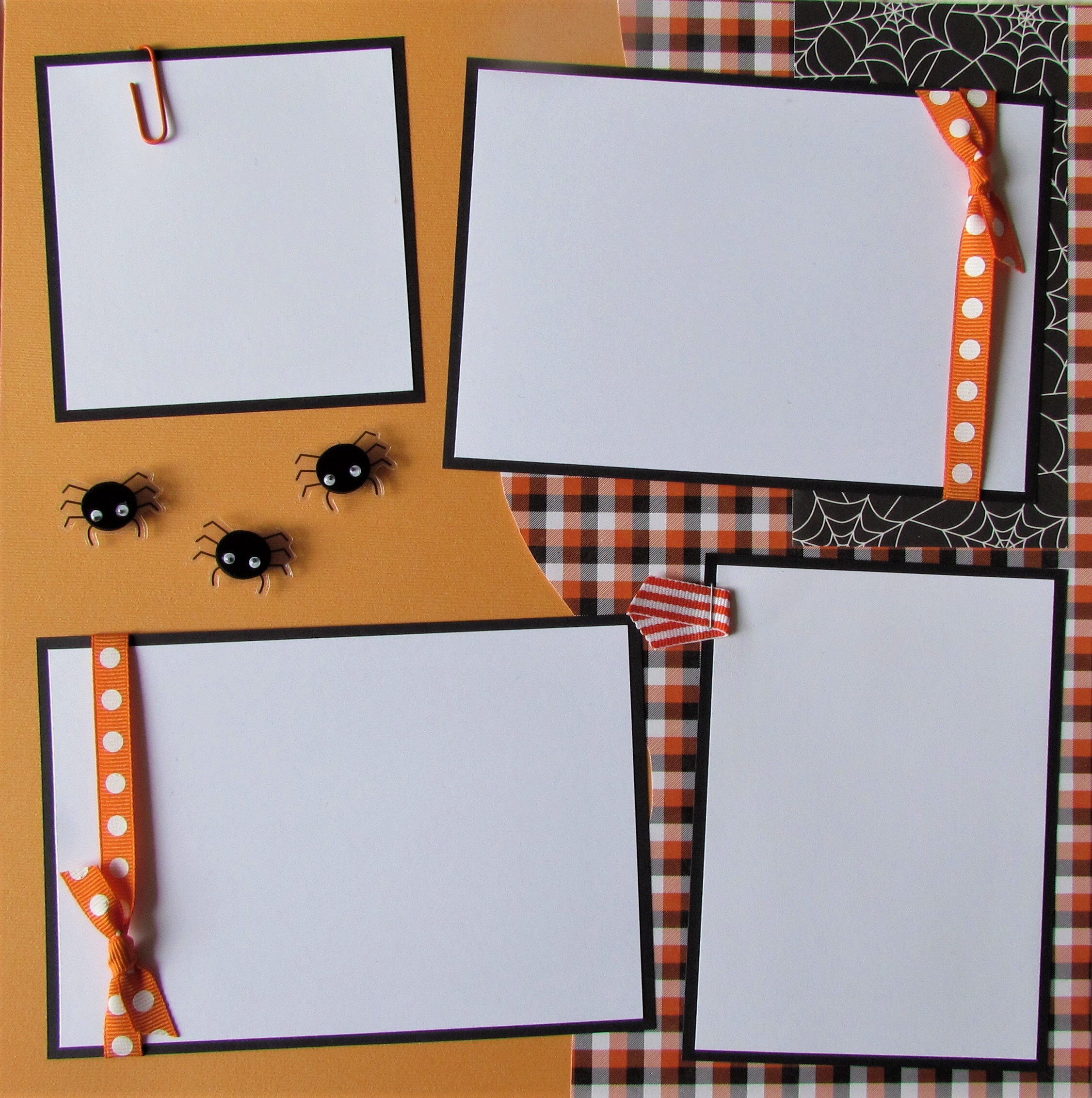 My Scrapbook Zone — Happy Halloween - 12x12 Scrapbook Page Kit