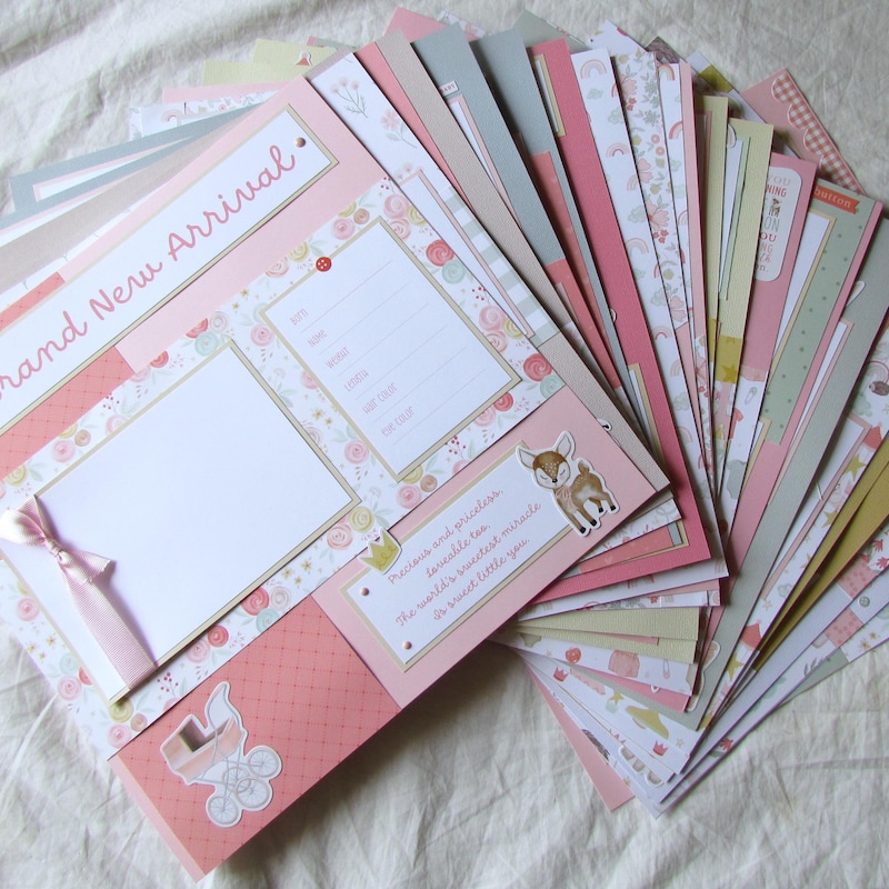 Custom Scrap Book Girl - Etsy