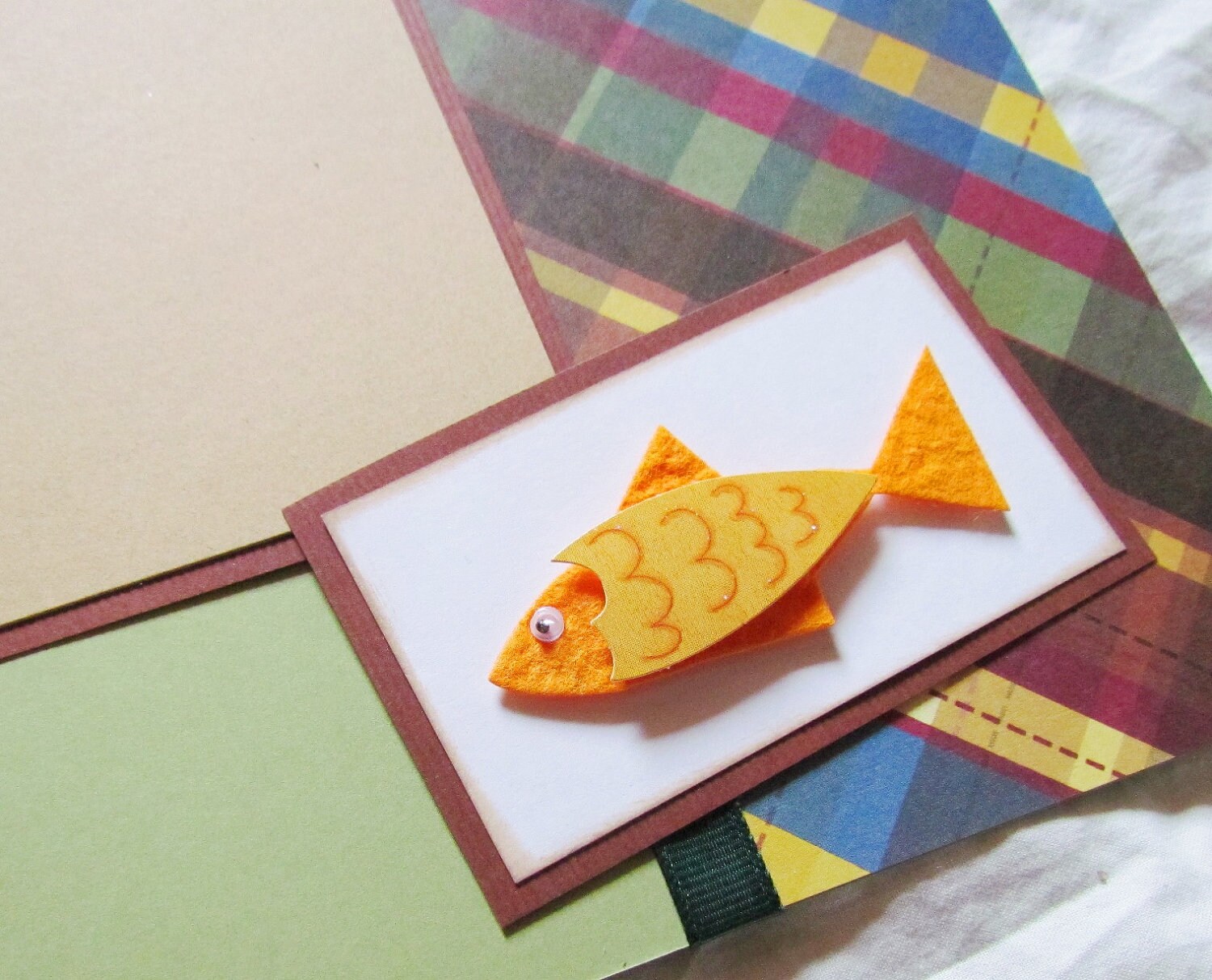 Ocean Fun - Printed Premade Scrapbook Page 12x12 Layout – Autumn's Crafty  Corner