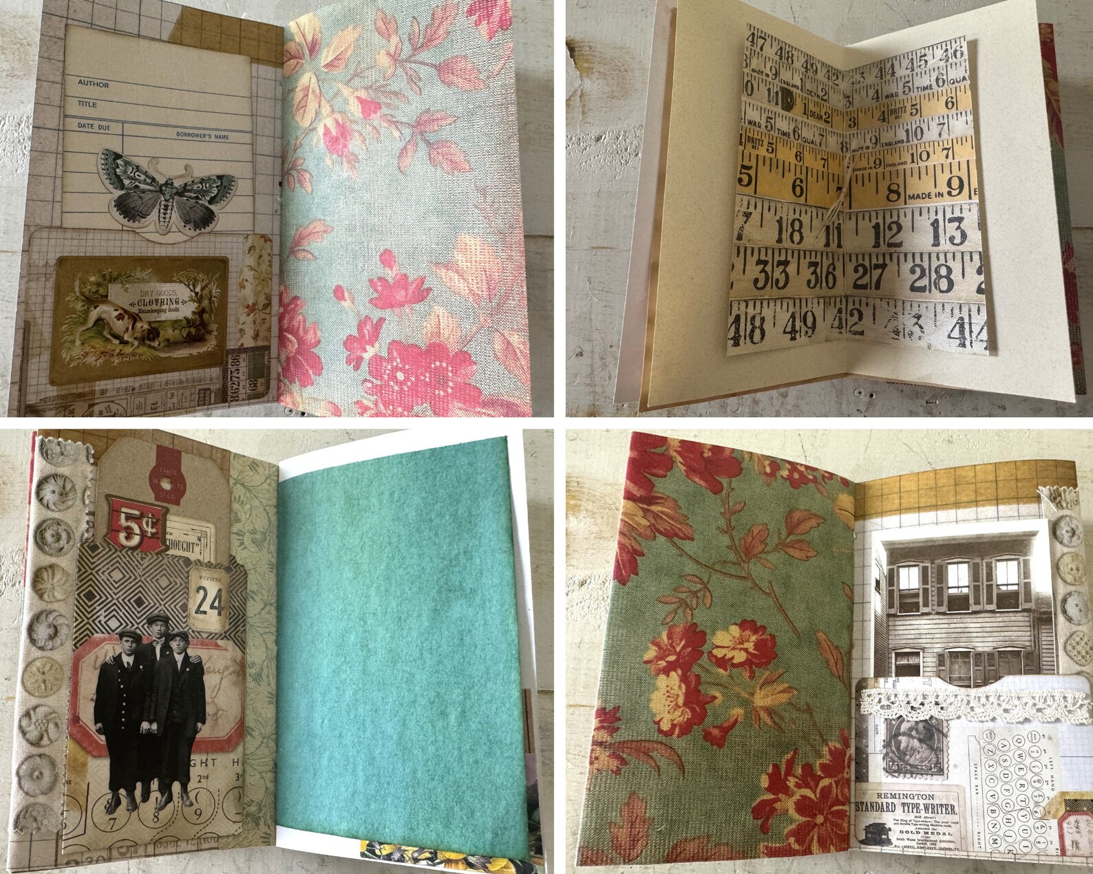 Handmade Flip Flop Style Junk Journal Inspired by Tim Holtz - 5 ...