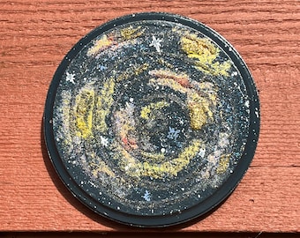 Galaxy Night Sky Plaque