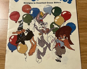 Bugs Bunny and Friends Cross stitch patterns booklet 1983