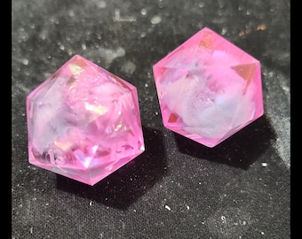 Faetwins- Handmade D20 Dice set, D&D, Tabletop, RPG