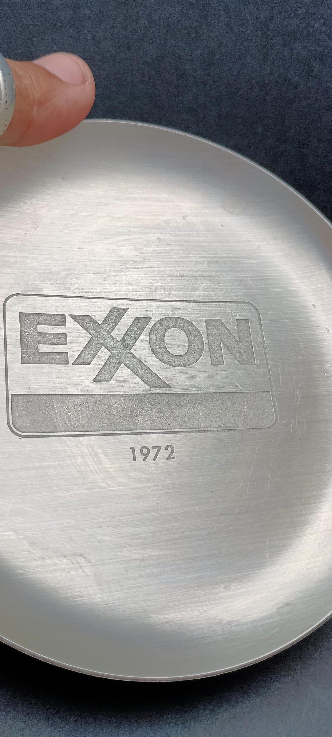 EXXON 1972 灰皿、小物/鍵または指輪皿。 - Etsy 日本