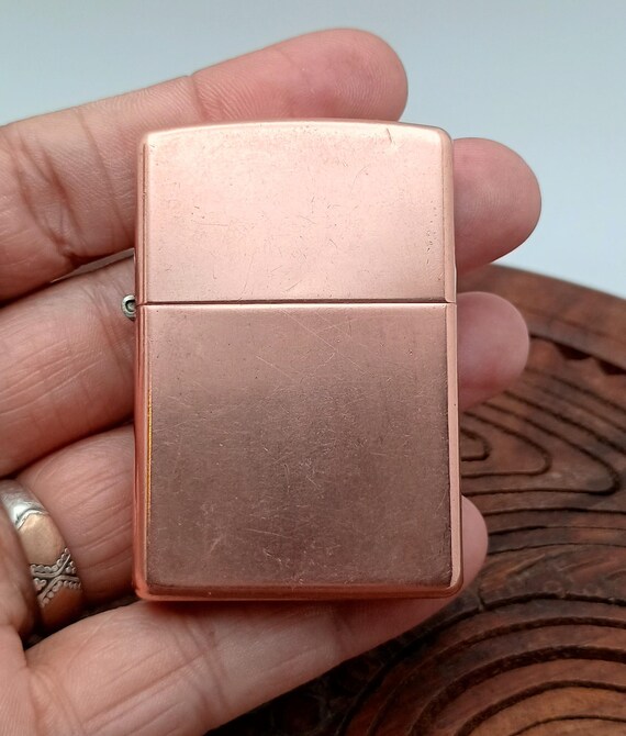 Zippo Solid Copper E 03, Bradford PA, Made in Usa - Etsy Israel Zippo Solid Copper E 03, Bradford PA, Made in Usa - Etsy Israel