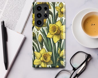 Tough case for Samsung® Phones (S20-S24) - Dazzling Daffodils