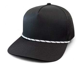 Blanko Hydro Schwarz/Weiß Seil