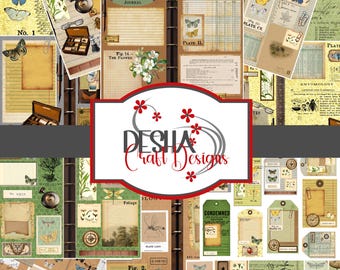 Kit de diario basura Vintage Field Notes