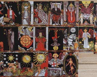 Rider Waite Tarot *Black Background*