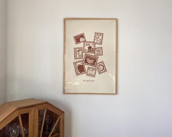 Fruit of the Spirit Vintage Art Print: Christian Home Decor (Digital Download)
