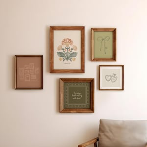 Vintage Christian Gallery Wall Set | Scripture Art Prints | Faith Home Decor | Digital Download