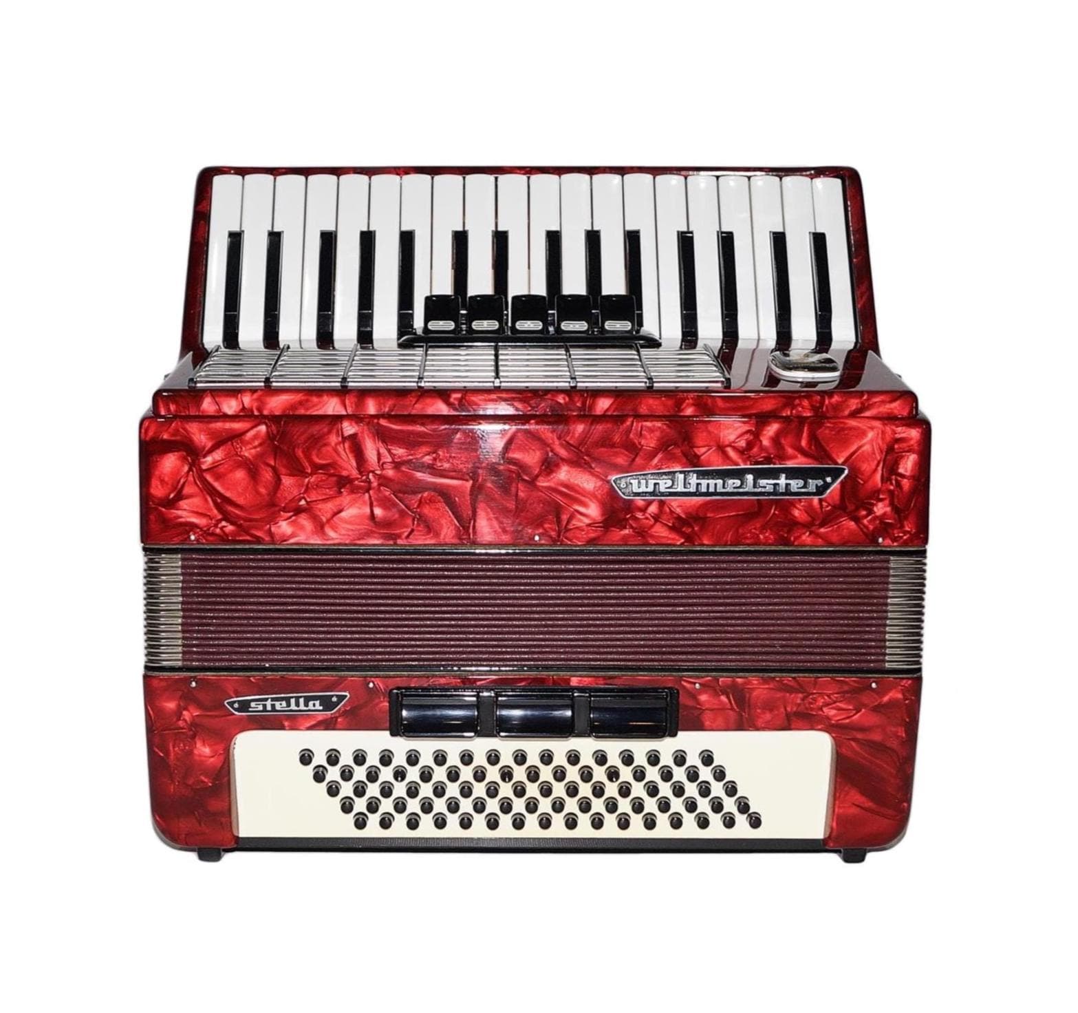 weltmeister stella アコーディオン 赤色ケース付 Weltmeister Stella Accordion 80 Bass - Etsy