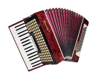 ピアノアコーディオン Baile 120 Bass、中国製、大人用キーボード