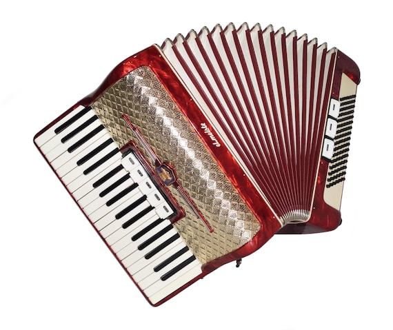 German Weltmeister 96 Bass Accordion - Etsy