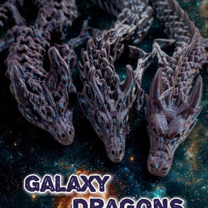 Articulated Galaxy Dragons!