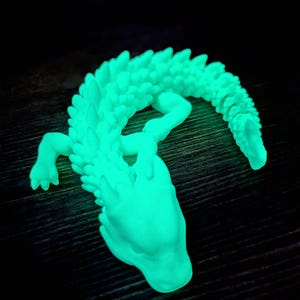 Articulated Baby Dragon Glow In The Dark!