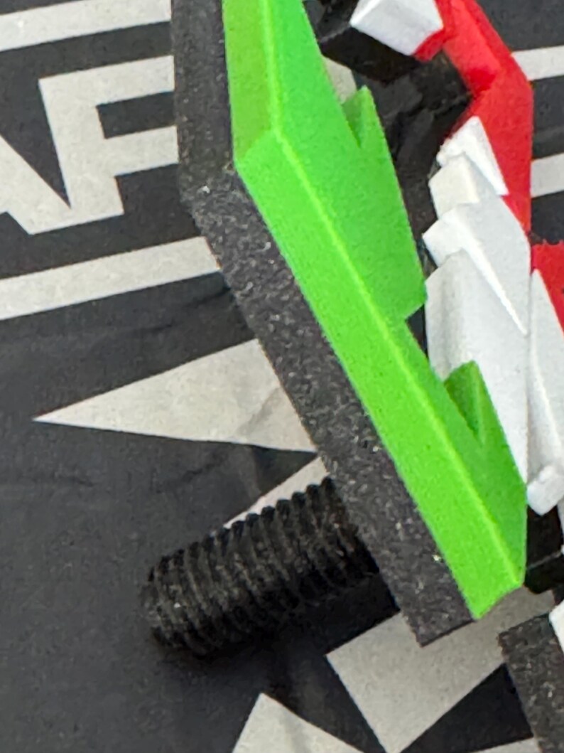 Abarth Skorpion Diffusor Emblem – 3D-Druck PLA – Auto-Tuning für Abarth 500 / 595 / 695 immagine 4