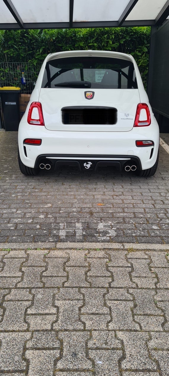 Abarth Skorpion Diffusor Emblem – 3D-Druck PLA – Auto-Tuning für Abarth 500 / 595 / 695
